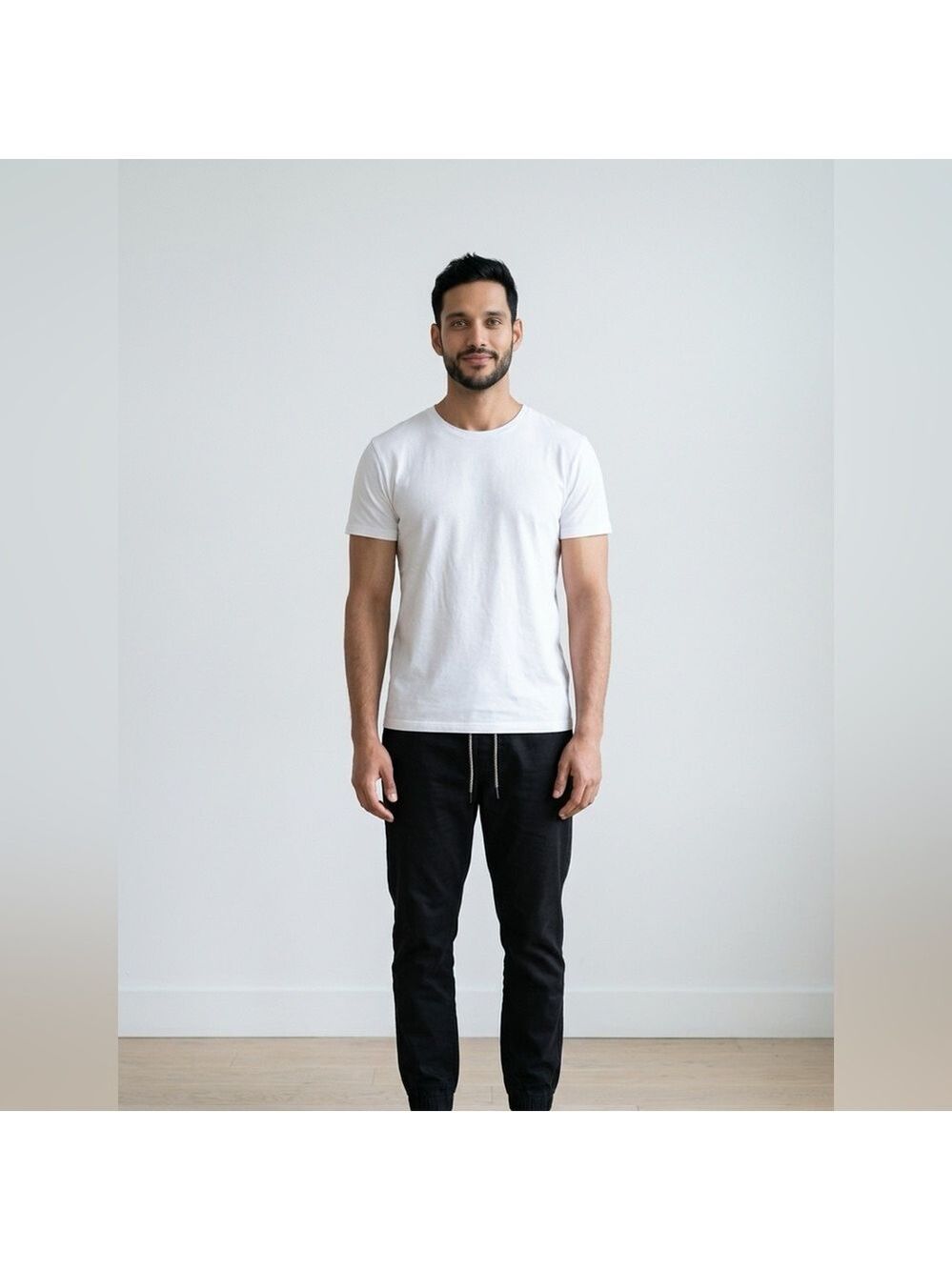 Aeropostale Men's Black Joggers with Drawstring